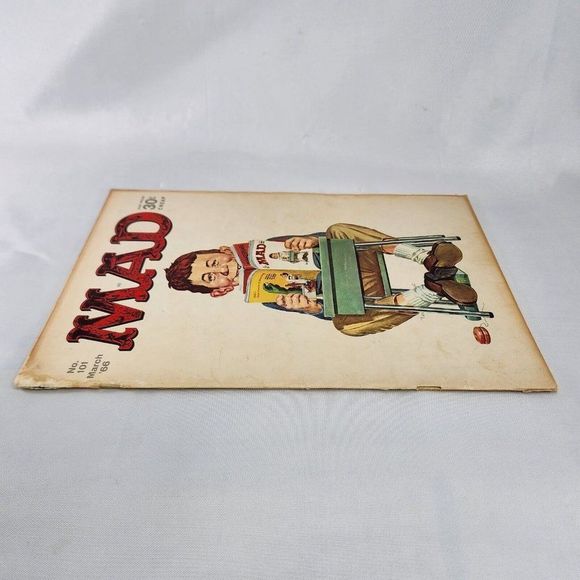 Mad Magazine Issue #101 March 1966 Back to School Alfred E Neuman Ec Publication - Picture 5 of 7